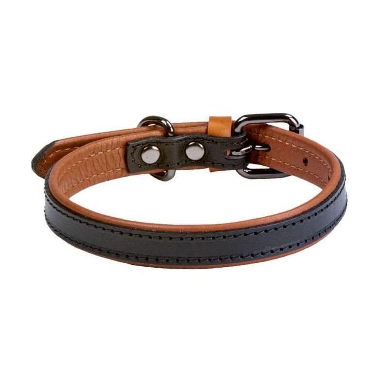 Rukka Pets Leather Dual Dog Collar-1