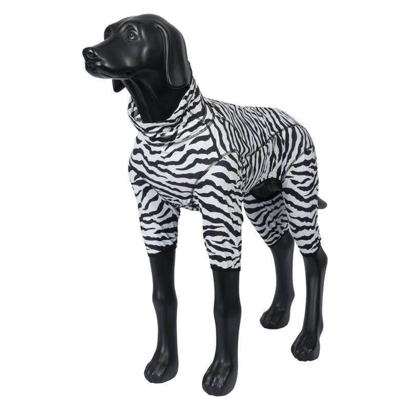 Rukka Pets Zebra Dog Overall-3