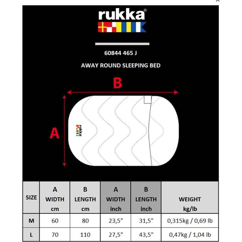Rukka Pets Away Round Dog Sleeping Bag-3