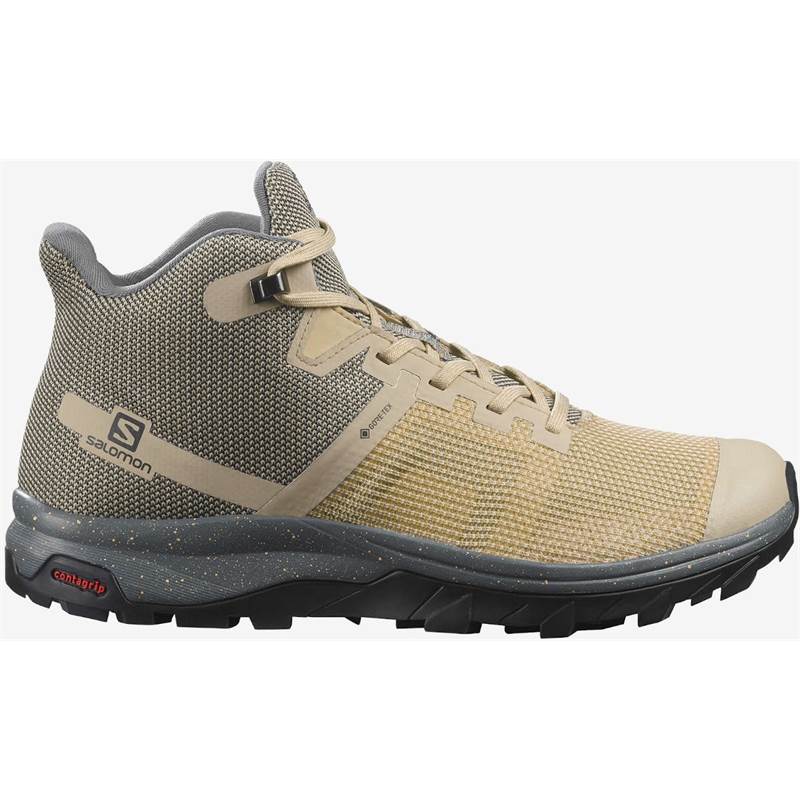 Salomon Womens Outline Prism Mid GTX Hiking Boots-1