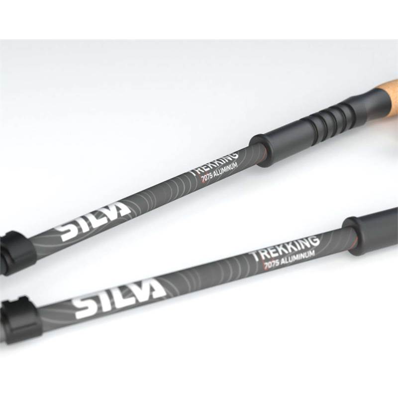 Silva Trekking Poles - Aluminum Cork-3