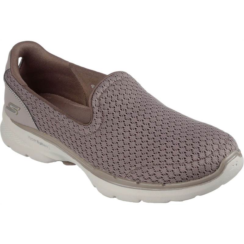 Skechers Womens Go Walk 6 Sea Coast Slip On Shoes-1