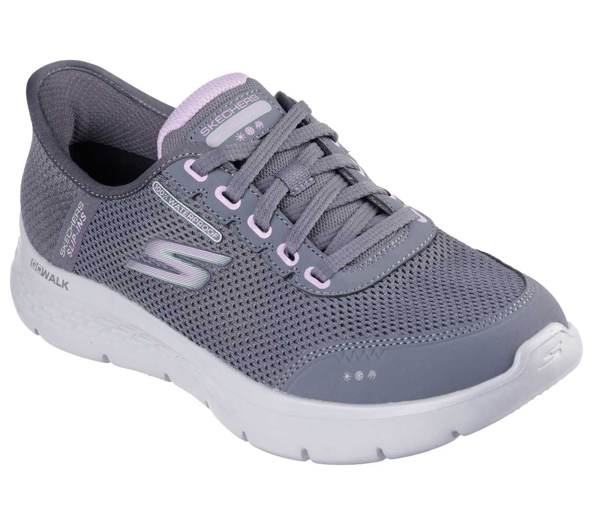 Skechers Womens Go Walk Flex Clear Creek Slip In Shoes