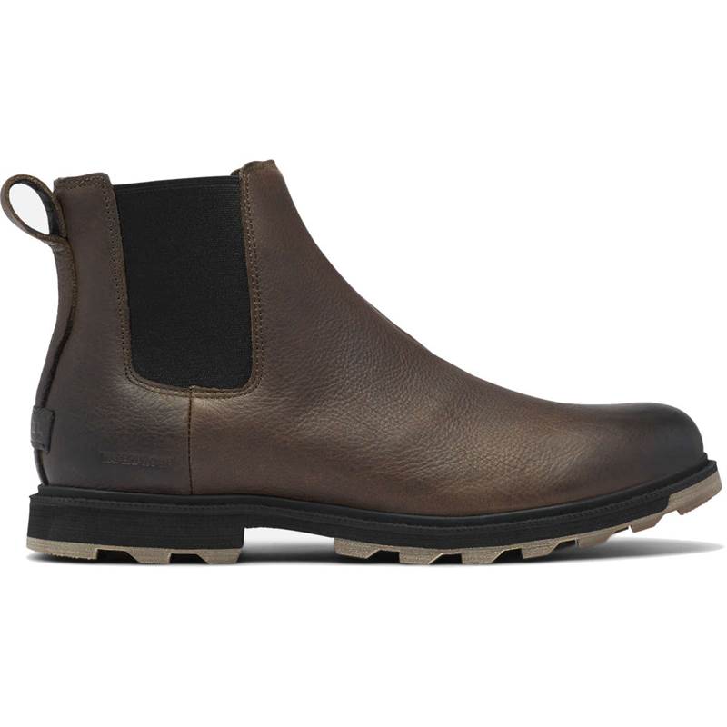 Sorel Mens Madson II Chelsea Waterproof Leather Boots-1