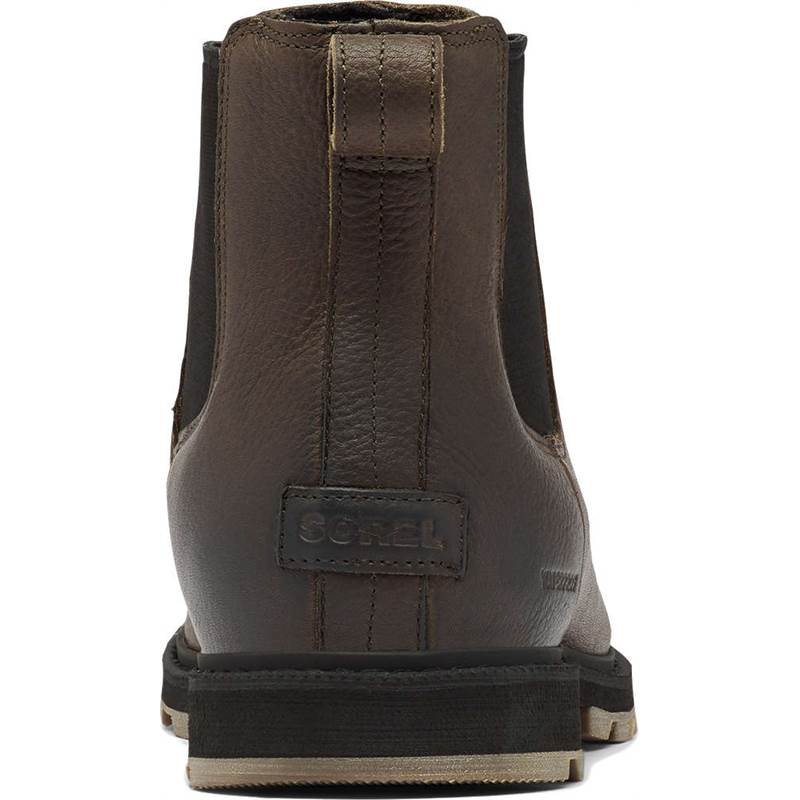 Sorel Mens Madson II Chelsea Waterproof Leather Boots-3