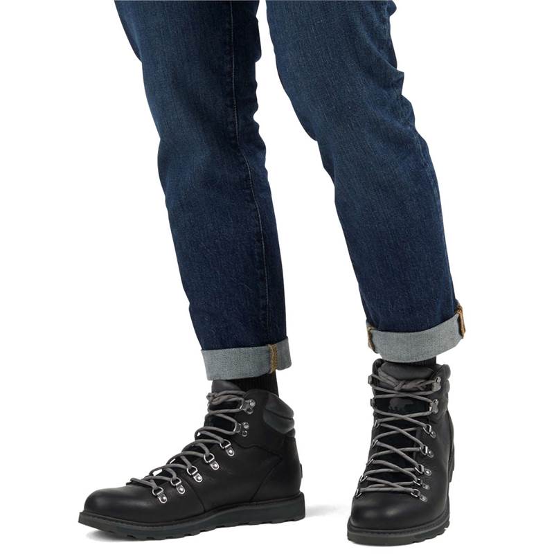 Sorel Mens Madson II Hiker Waterproof Leather Boots-4