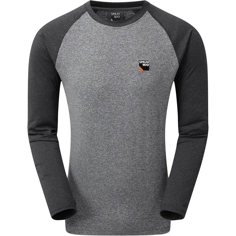 Sprayway Mens Dako Crew Long Sleeve Top-2