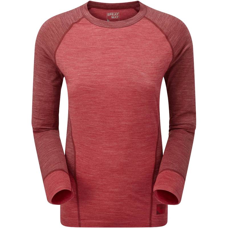 Sprayway Womens Kara Crew Baselayer Top-2