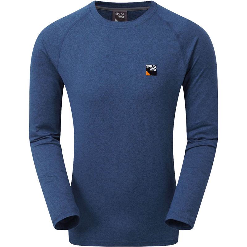 Sprayway Mens Dako Crew Long Sleeve Top-4