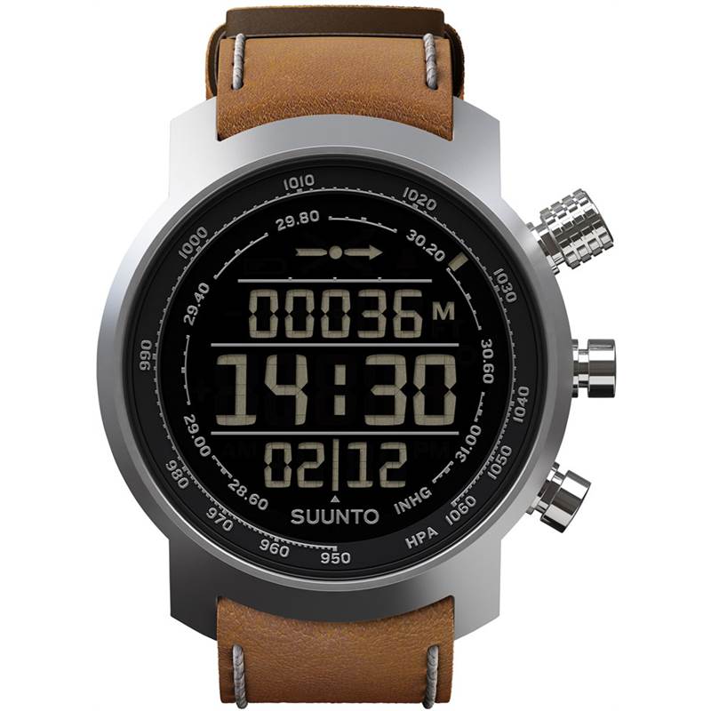 Suunto Elementum Terra Negative Brown Leather Watch-1