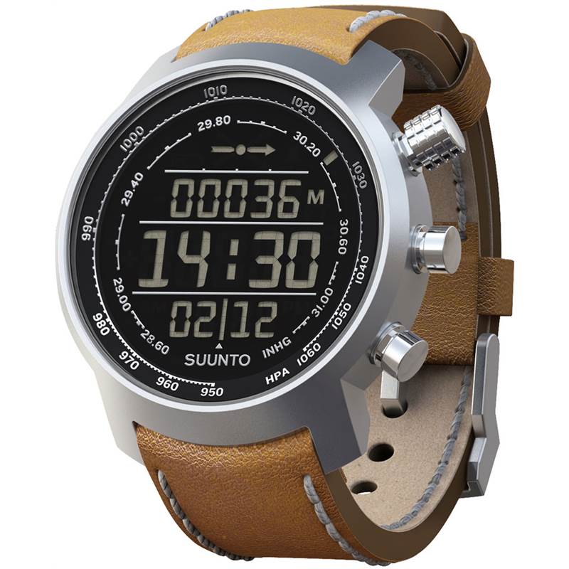Suunto Elementum Terra Negative Brown Leather Watch-2