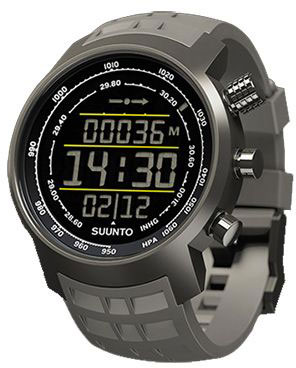 Suunto Elementum Terra Stealth Negative Grey Rubber Watch E-Outdoor