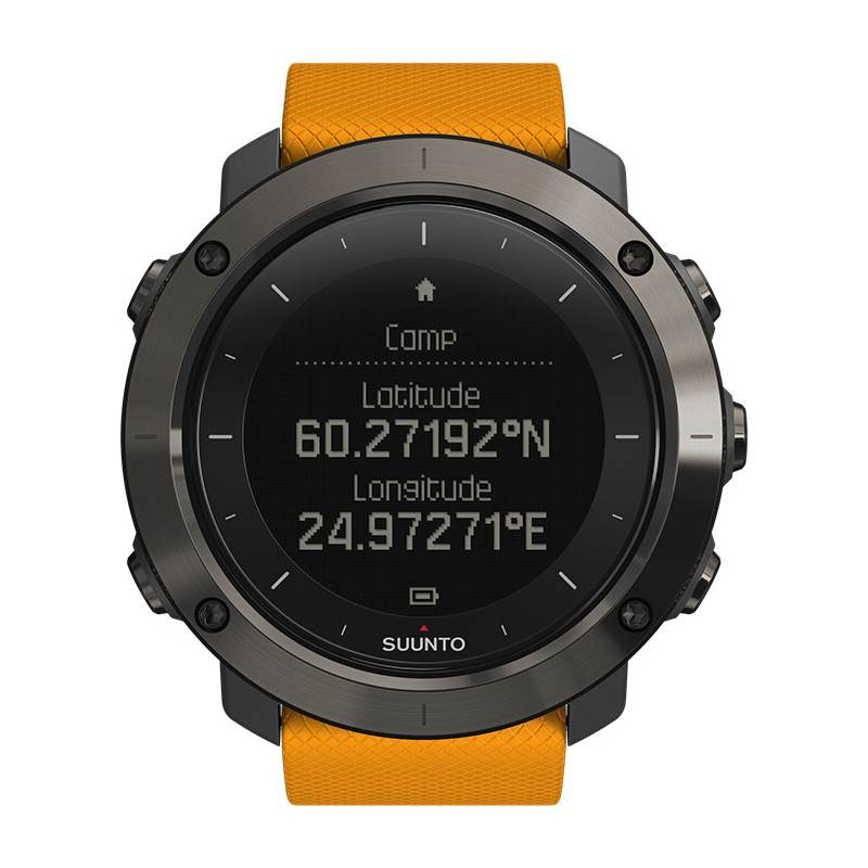 Suunto Traverse GPS HR Watch - Amber-4