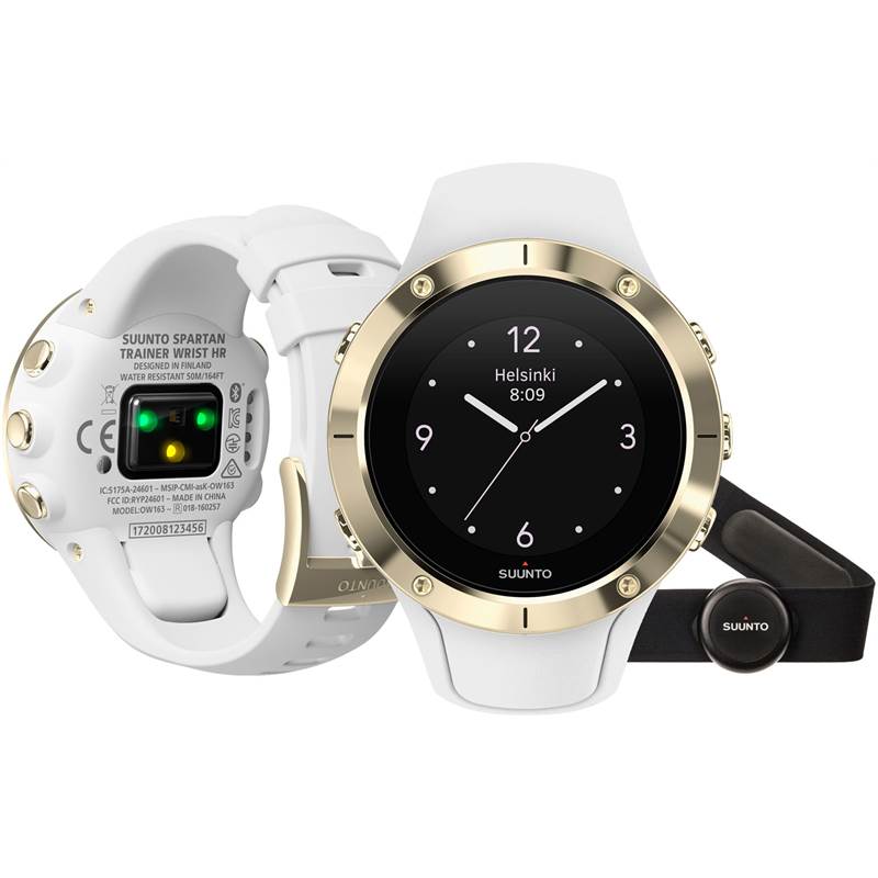 Suunto Spartan Trainer Wrist Hr Gold Gps Multisport Watch Hrm Bundle E Outdoor