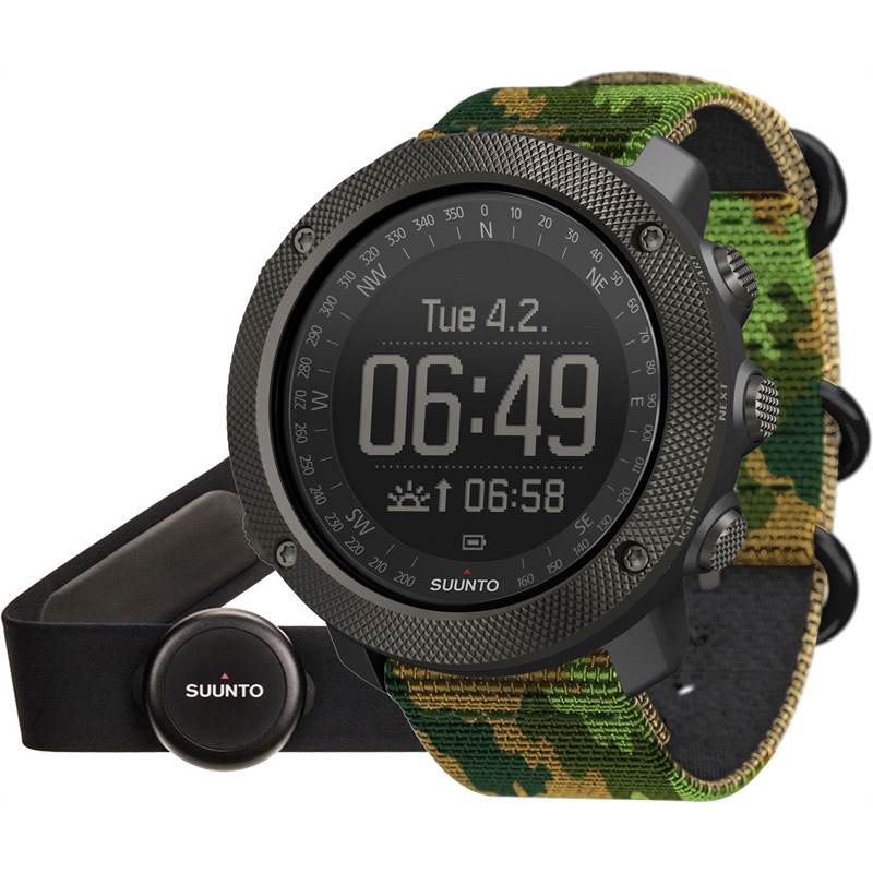 Suunto Traverse Alpha GPS HRM Watch - Woodland Sapphire-1