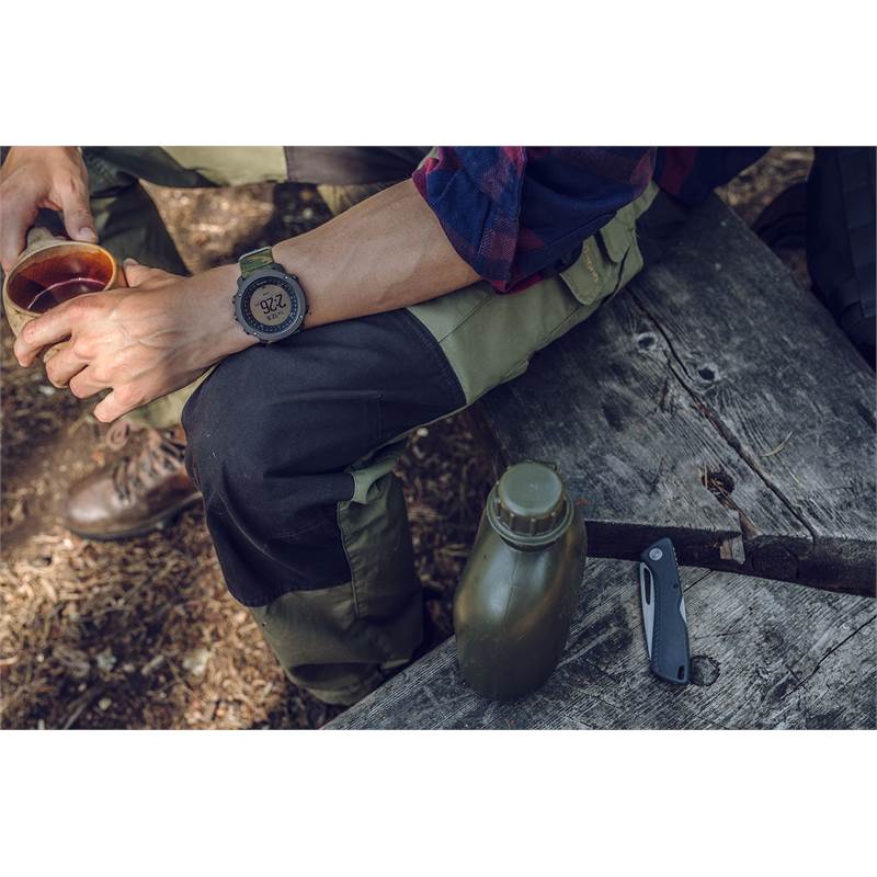 Suunto Traverse Alpha GPS HRM Watch - Woodland Sapphire-5