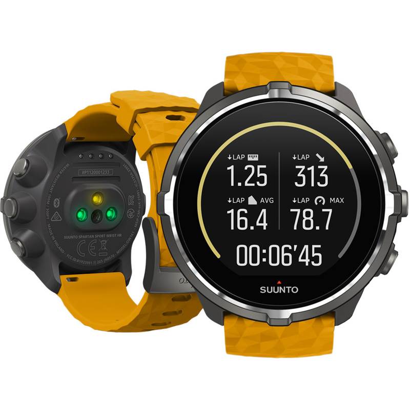 Suunto Spartan Sport Wrist HR Baro Amber GPS Multisport Watch-1
