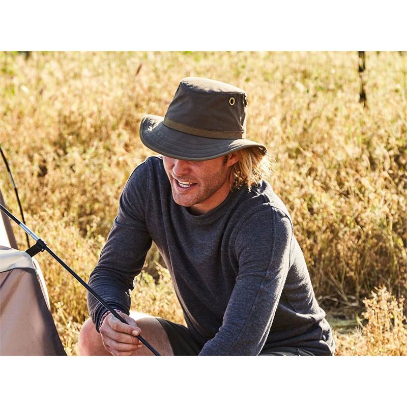 Tilley Unisex TWC7 Outback Waxed Cotton Hat-2