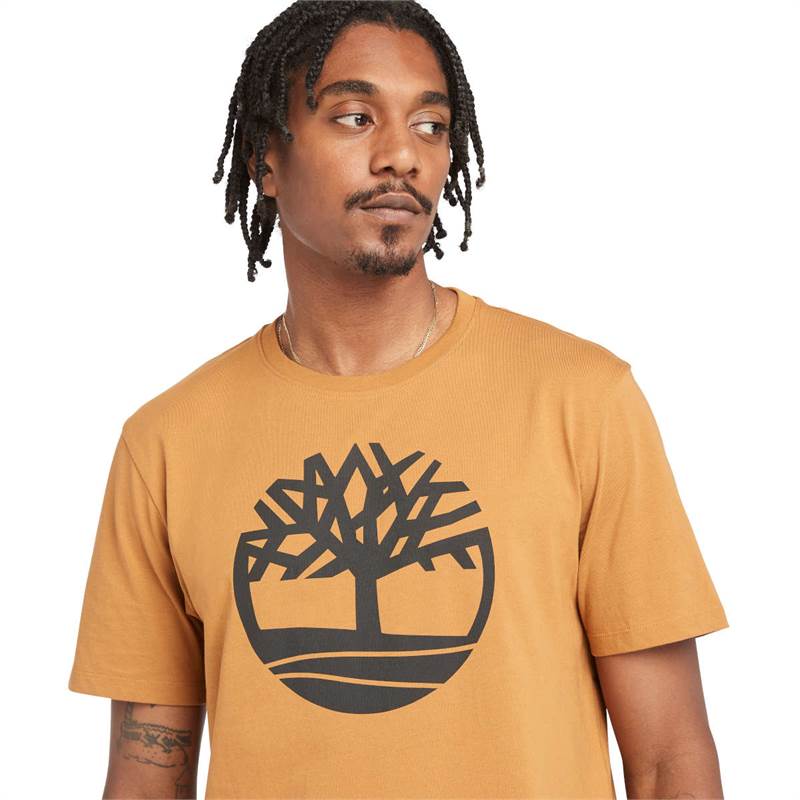 Timberland Mens Kennebec River Tree Logo Short Sleeve Tee-2