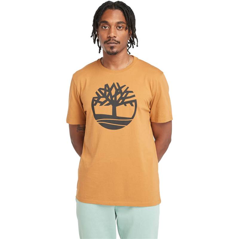 Timberland Mens Kennebec River Tree Logo Short Sleeve Tee-5