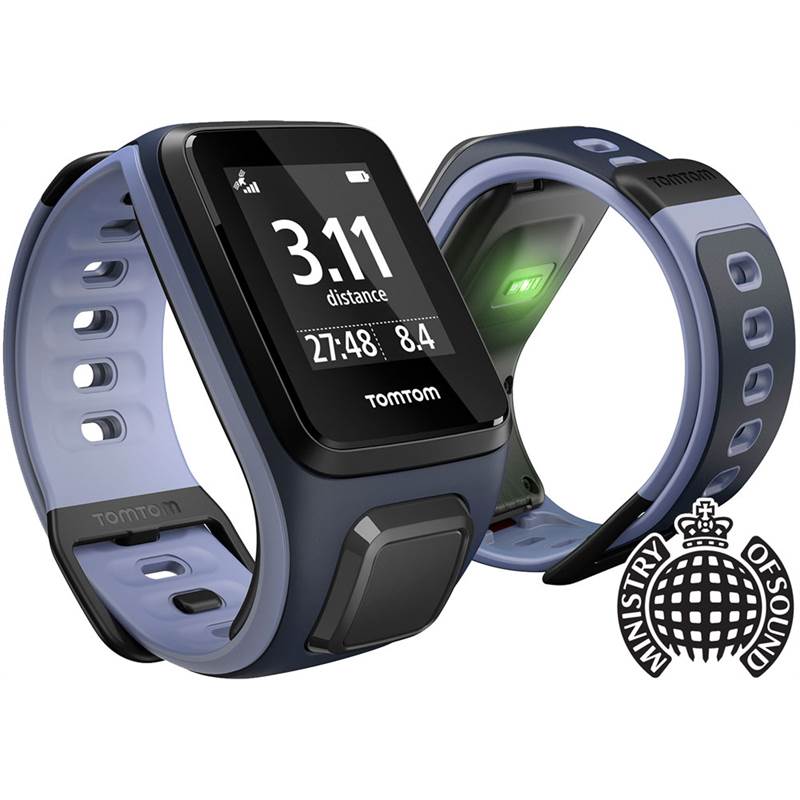 Runner 2 Music Cardio GPS HR Watch - Small Strap E-Outdoor