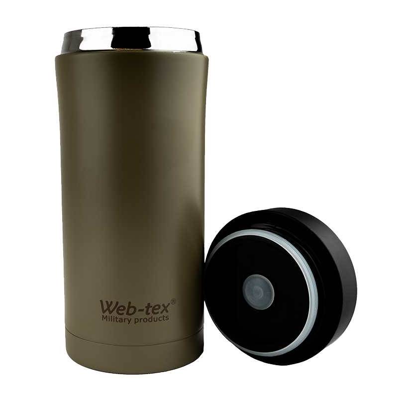 Web-Tex Black Ammo Pouch Flask 330-2