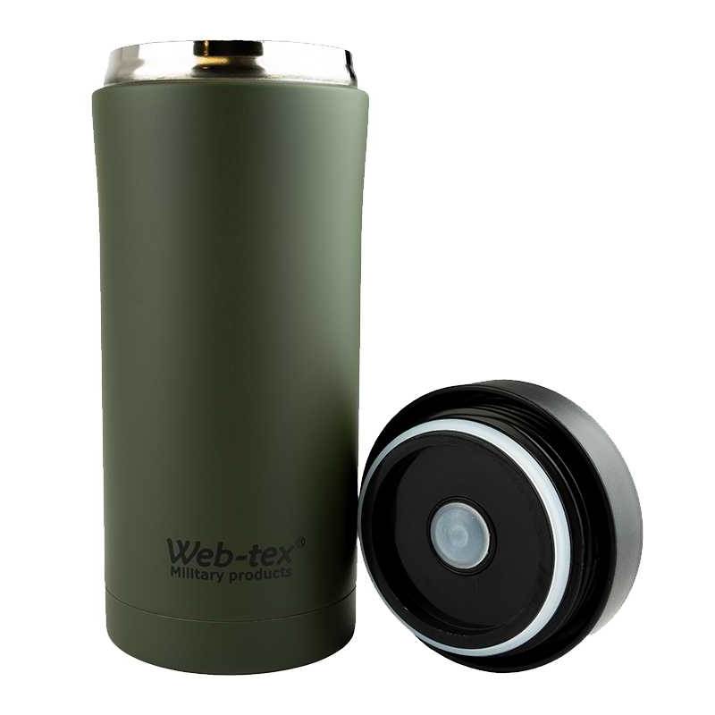 Web-Tex Black Ammo Pouch Flask 330-4