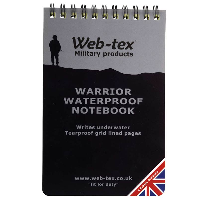 Web-Tex Warrior Waterproof Notebook.-1