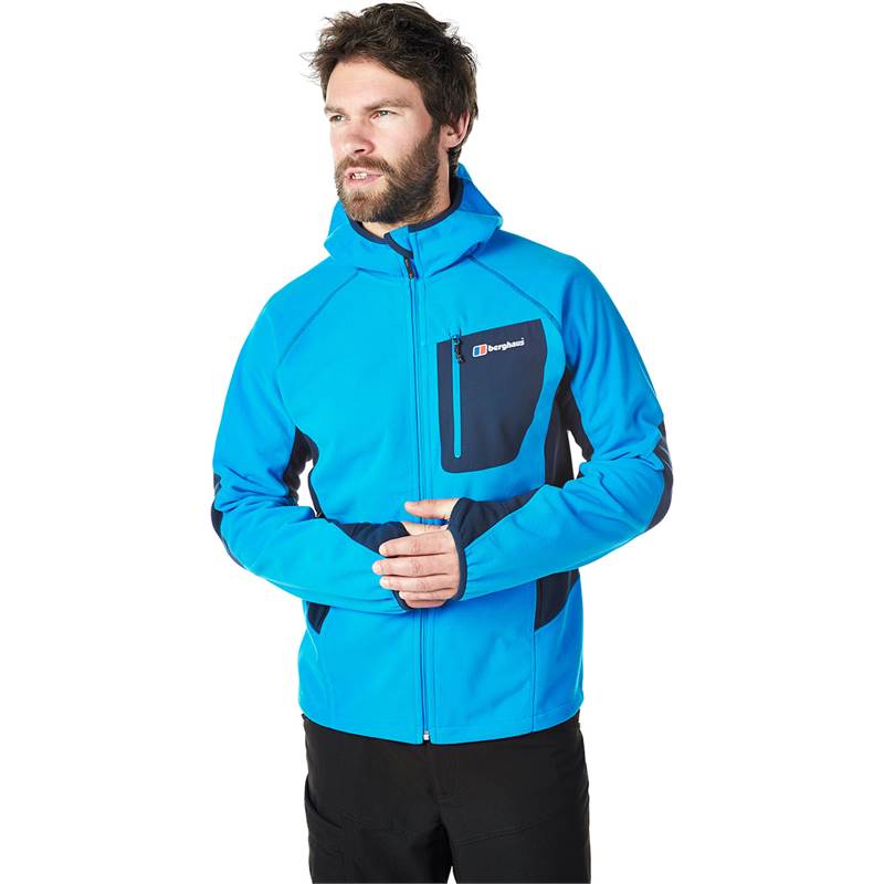 Berghaus Ben Oss Mens Windproof Hooded Fleece Jacket-2