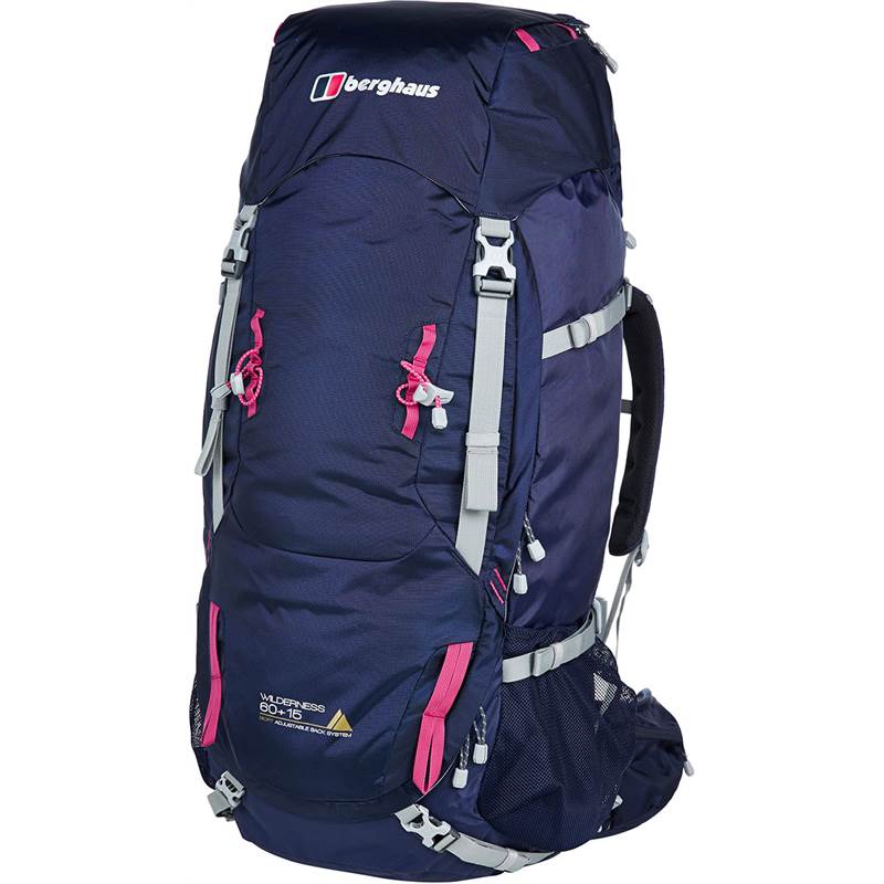 Berghaus Wilderness 60 + 15L Womens Hiking Backpack-1
