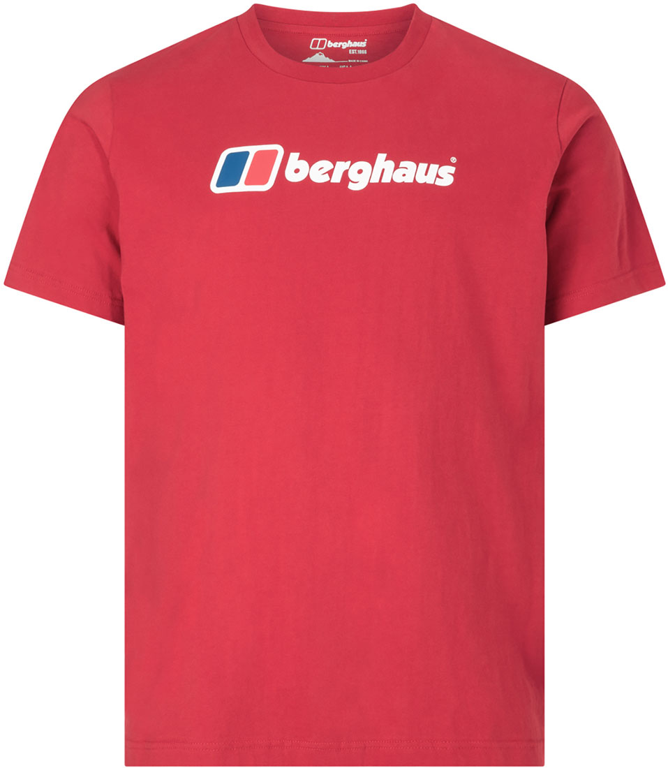 red berghaus t shirt