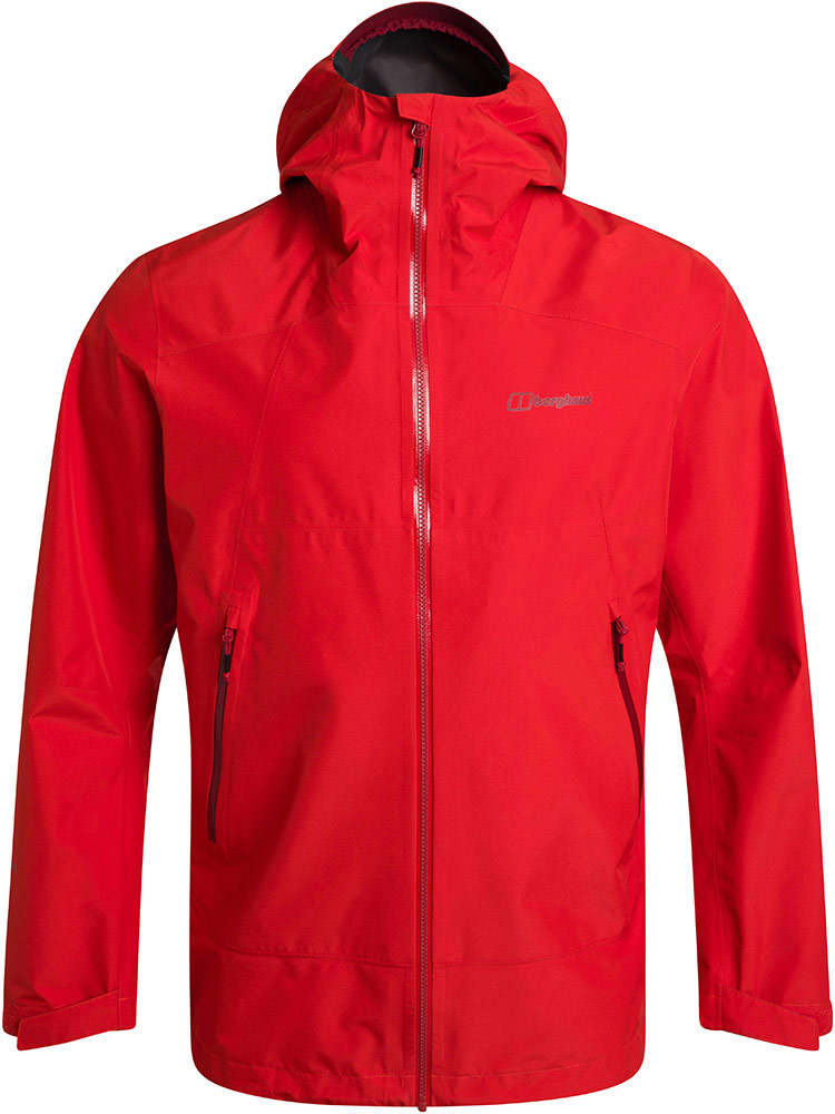 red berghaus coat
