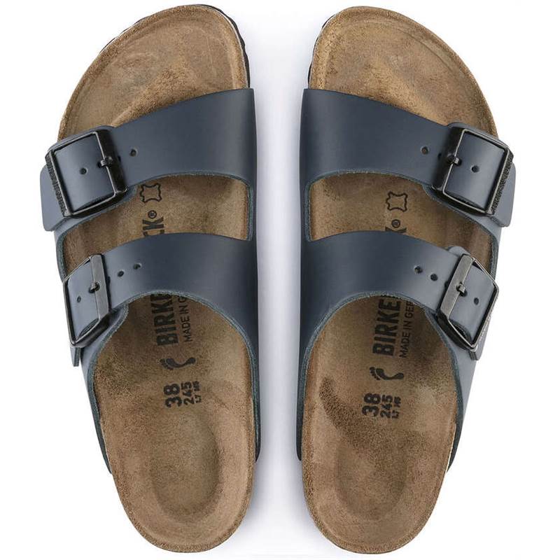 Birkenstock Womens Arizona Natural Leather Narrow Sandals-3