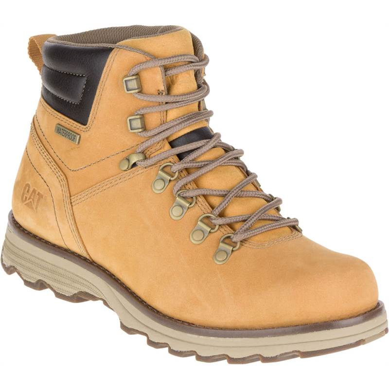 Caterpillar Mens Sire Waterproof Wide Leather Boots-2