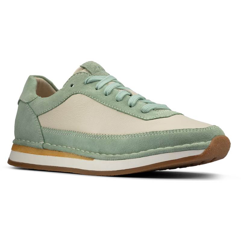 Clarks Womens Craft Run Lace Trainers-1