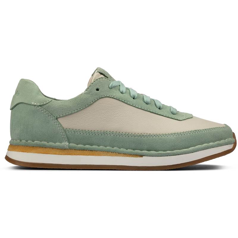 Clarks Womens Craft Run Lace Trainers-3