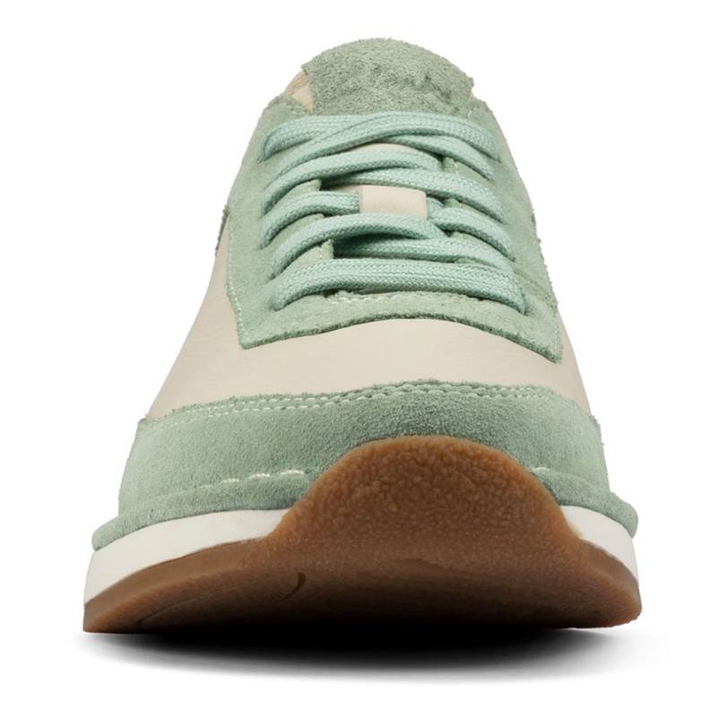 Clarks Womens Craft Run Lace Trainers-4