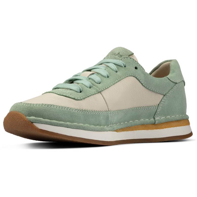 Clarks Womens Craft Run Lace Trainers-5