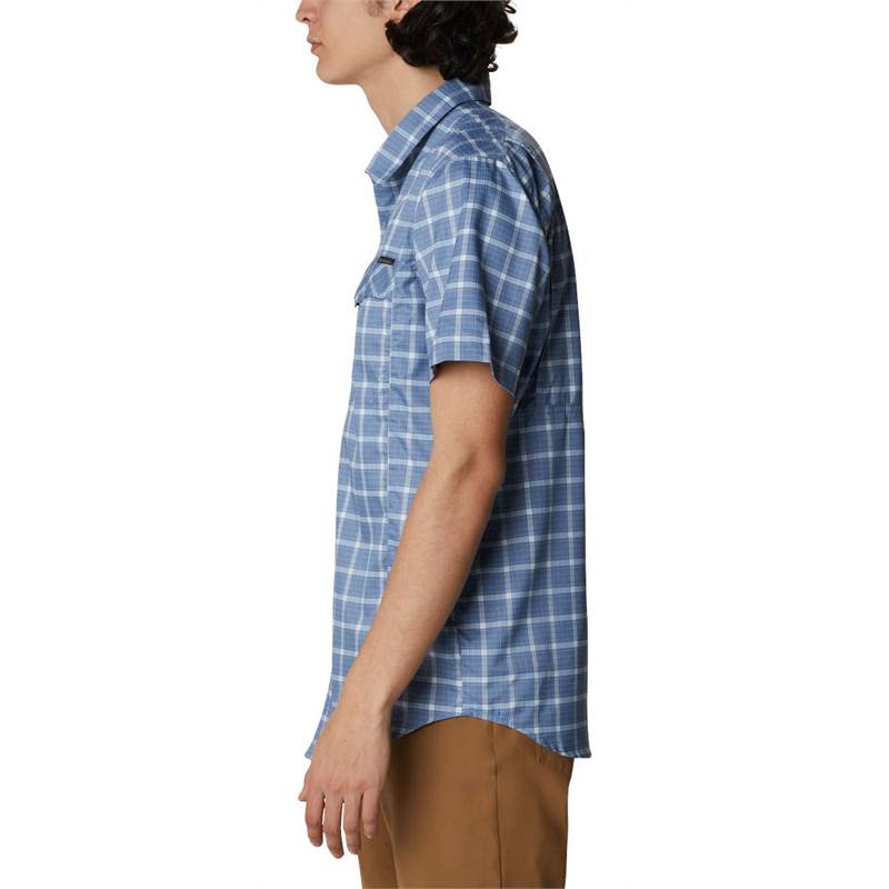 Columbia Mens Silver Ridge Lite Plaid Short Sleeve Shirt-3