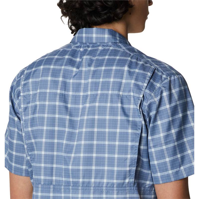 Columbia Mens Silver Ridge Lite Plaid Short Sleeve Shirt-4