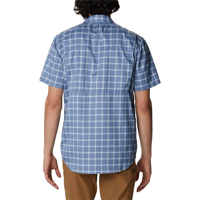 Columbia Mens Silver Ridge Lite Plaid Short Sleeve Shirt-5