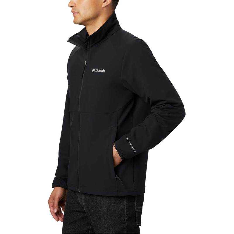 Columbia Mens Heather Canyon Non Hooded Softshell Jacket-3