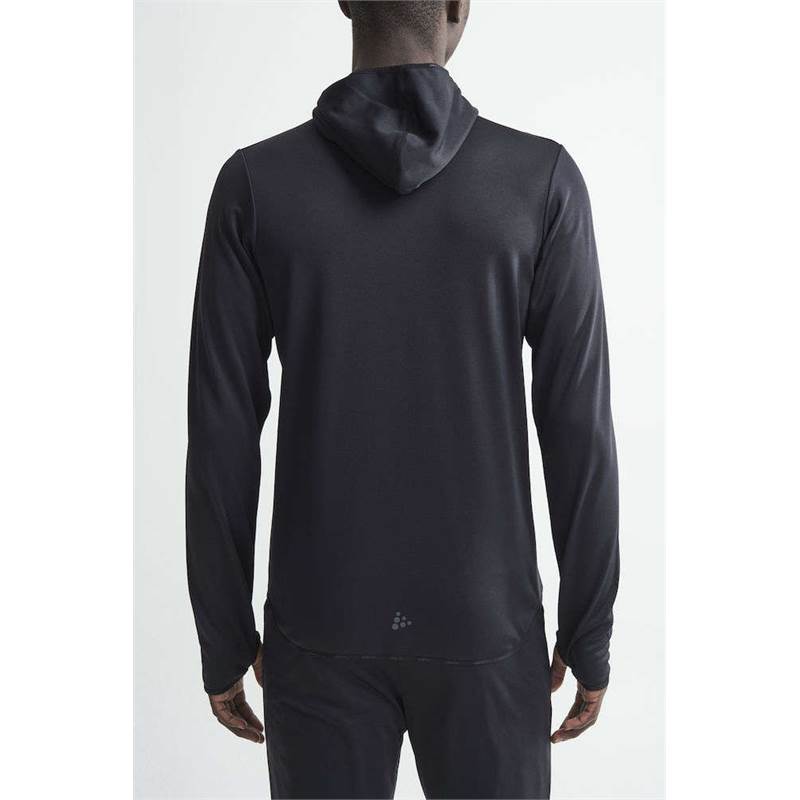 Craft Mens Eaze Full Zip Hooded Sweat Jacket-3