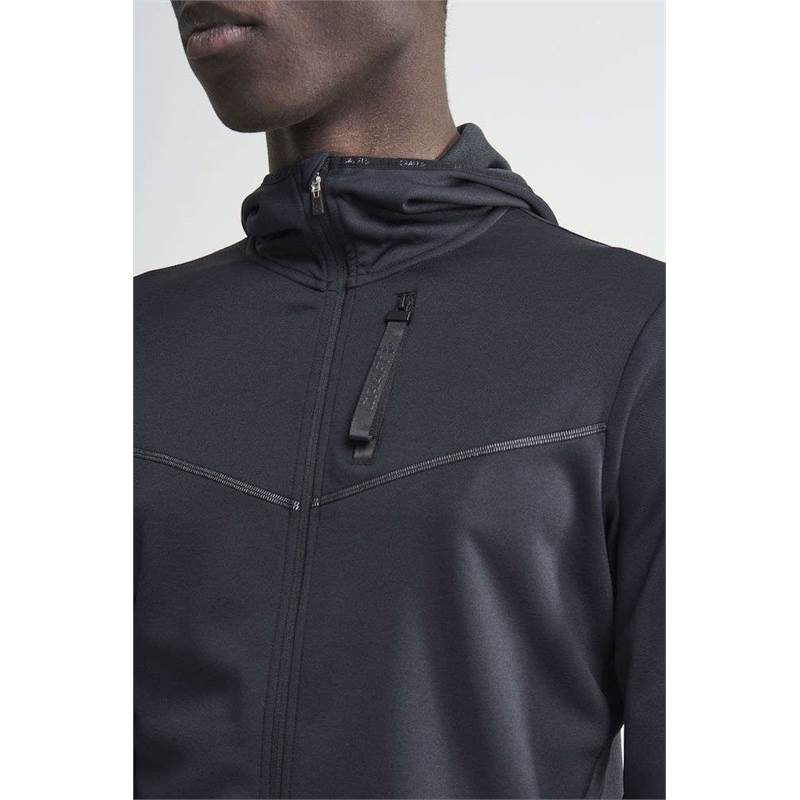 Craft Mens Eaze Full Zip Hooded Sweat Jacket-4