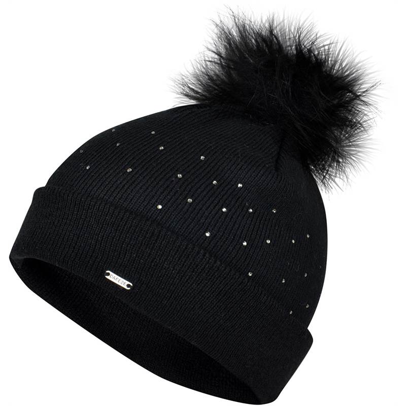 Dare2B Womens Bejewel Knitted Hat and Glove Luxe Set-1