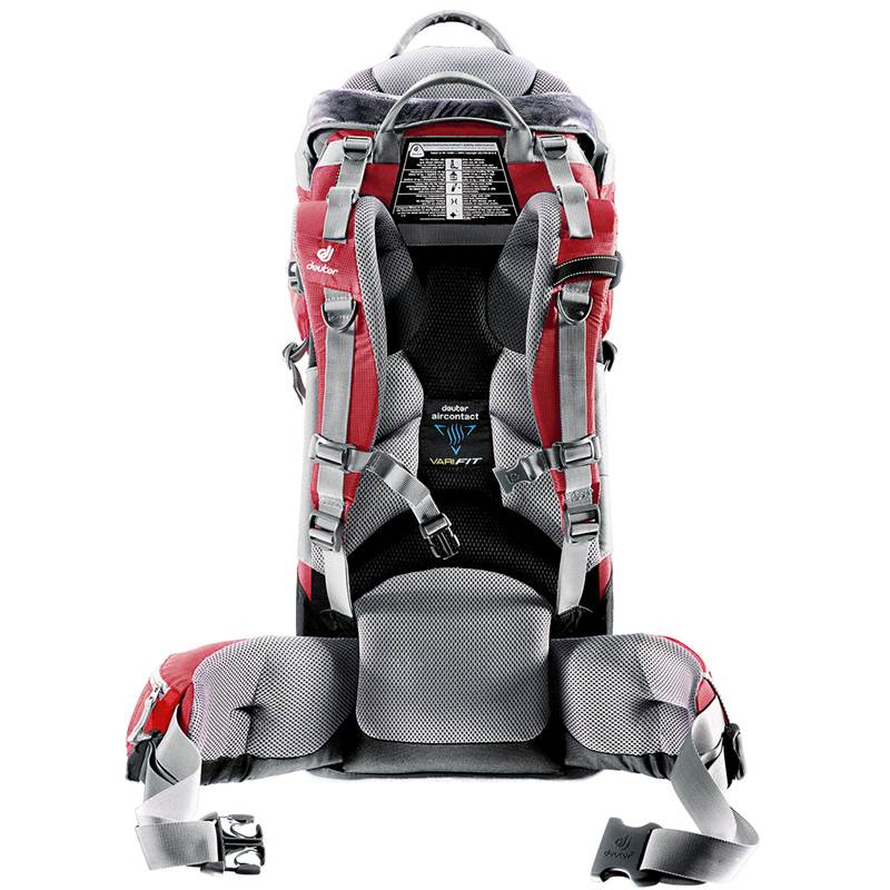 Deuter Kid Comfort II Child Carrier - Cranberry/Fire-4