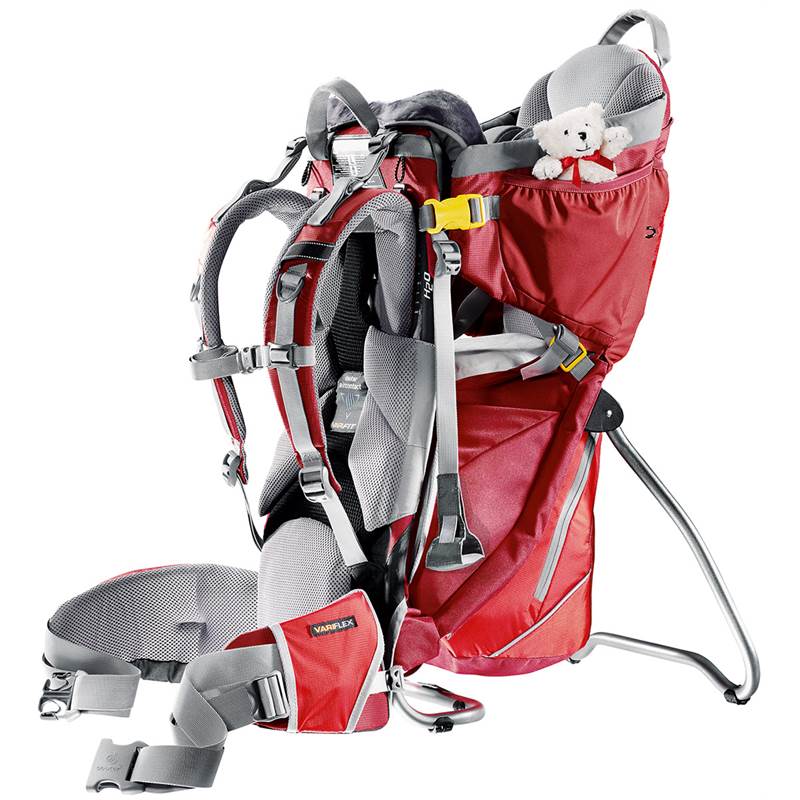 Deuter Kid Comfort II Child Carrier - Cranberry/Fire-5