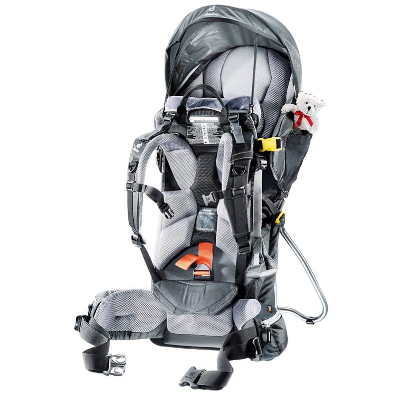Deuter Kid Comfort III Child Carrier with Free KC Deluxe Rain Cover-3