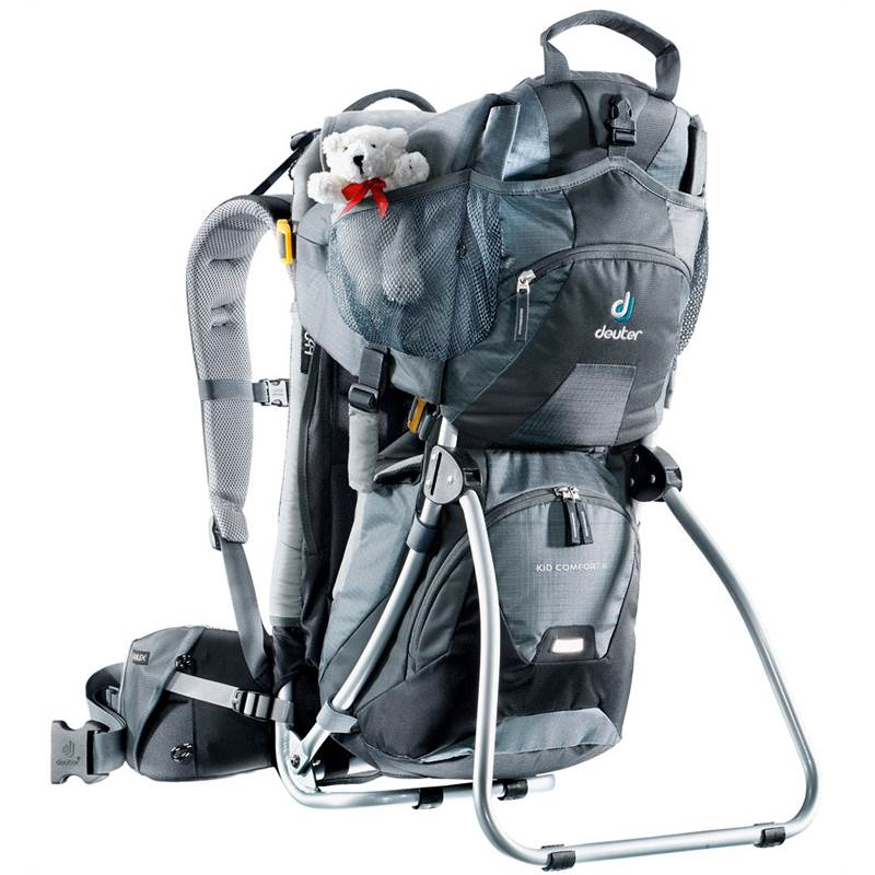 Deuter Kid Comfort II Child Carrier - Titan/Anthracite-2