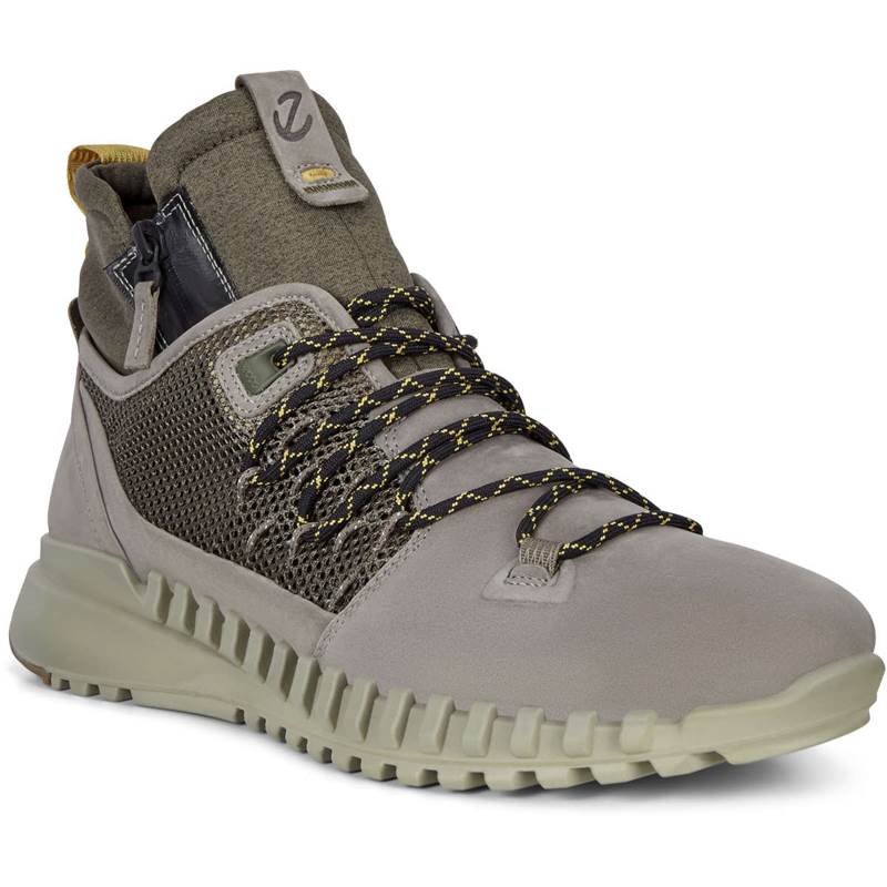 Ecco Mens Zipflex Mid Outdoor Shoes-1